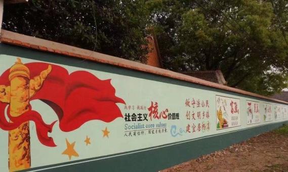 罗甸墙体广告之彩绘