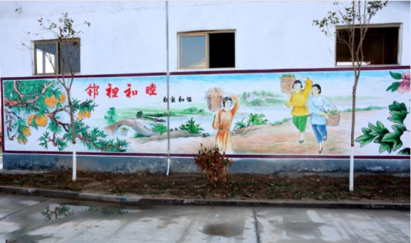 罗甸乡镇文化墙 乡风文明焕发新活力