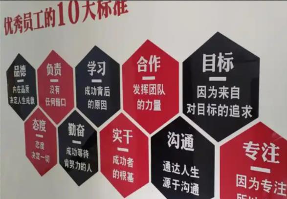 罗甸公司文化墙的作用